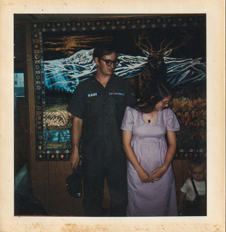 John and Kelley Glazier in Colorado during John’s U.S. Air Force service in Japan