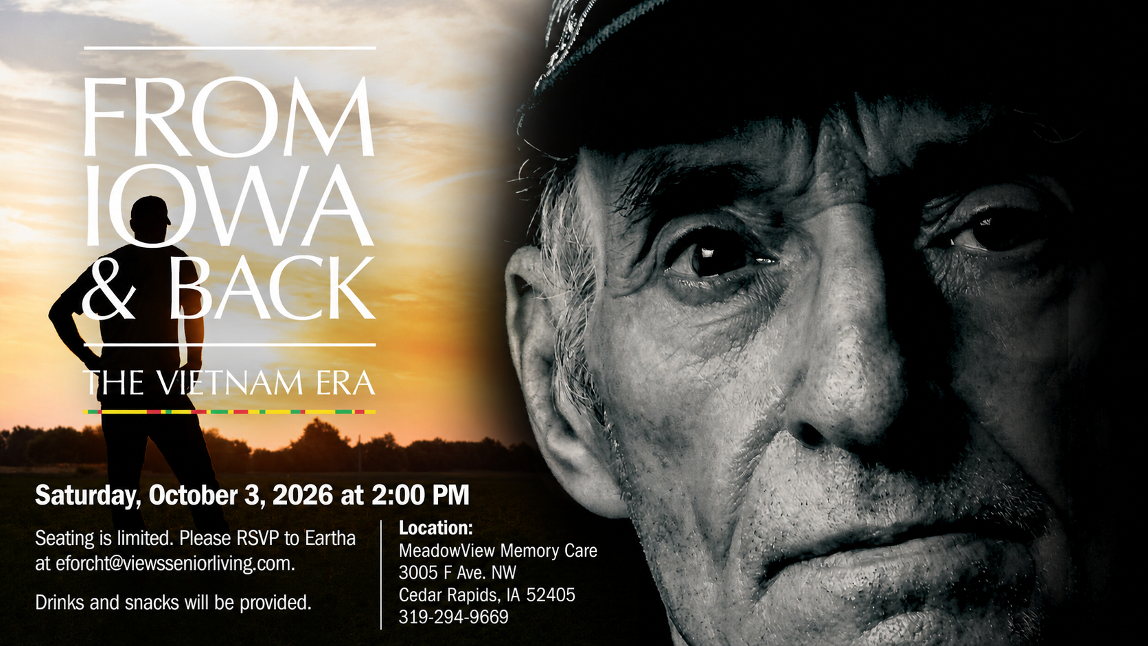 From Iowa and Back – MeadowView Memory Care Screening
